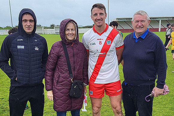 AIDAN WALSH AND FAMILY