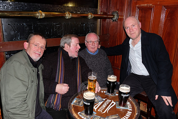 SEÁN Ó HÉALAÍ SEÁN PURCELL KIERAN SPAIN NOEL COSTELLO PRESS GANG 2015-3086